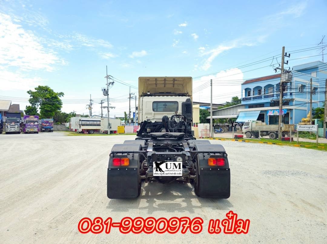 🚚สิบล้อหัวลาก สองเพลา HINO รุ่น FM1A 344 แรง ปี 2565 ราคาตามสภาพ 1,990,000.-(2349)