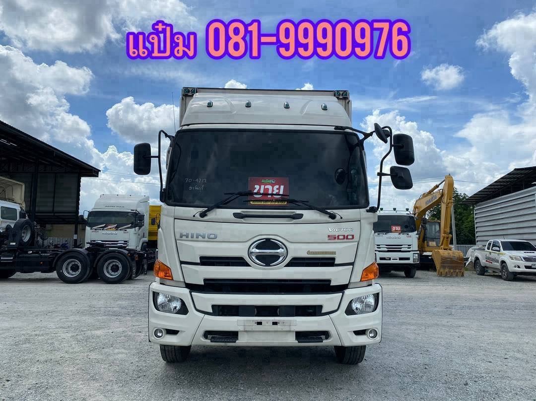 🚚หกล้อตู้เย็น ปี 2565 HINO FG8J 240 แรงม้า  ราคา 1,790,000.-(4212)