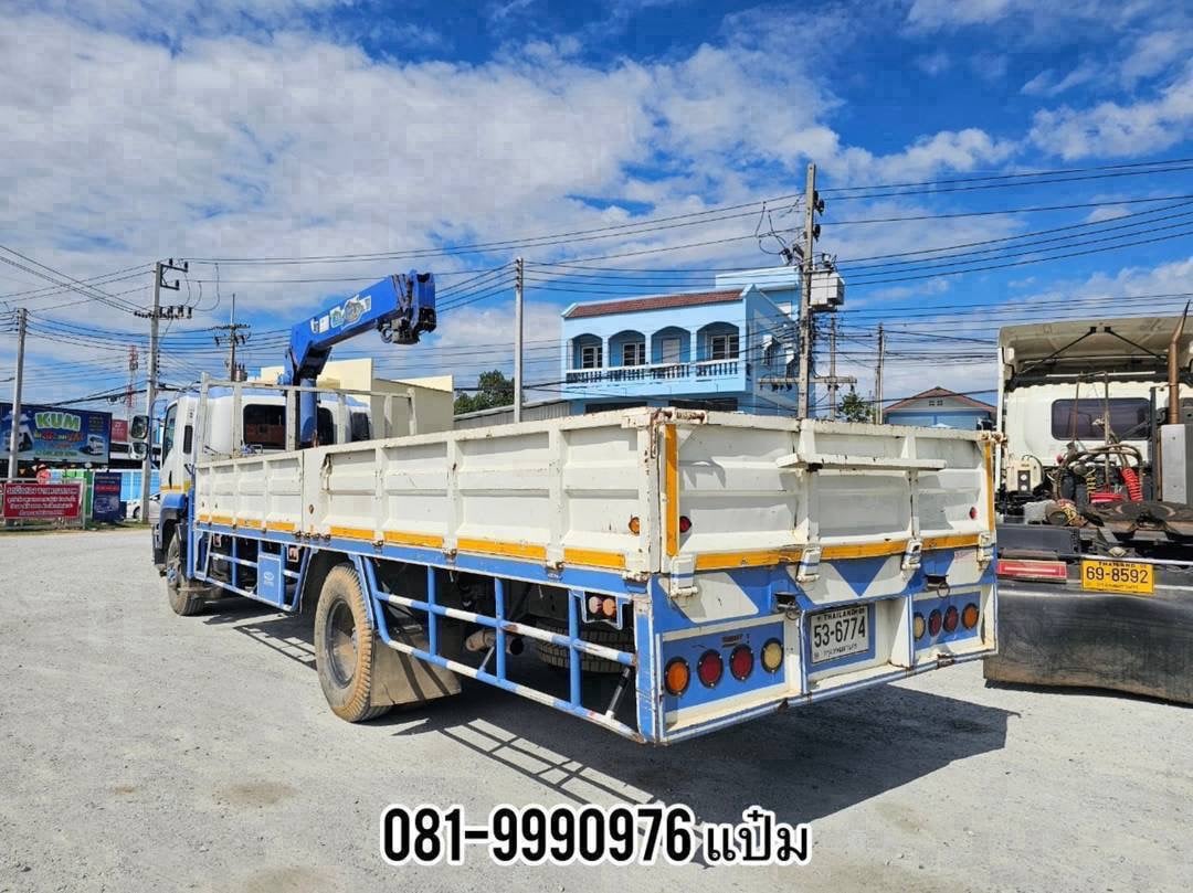 🚚 หกล้อติดเครน ปี 2557 ISUZU FTR 240 แรงม้า เครน TADANO 5 ตัน 4 ปลอก Sาคา 1,320,000.-(6774) 🚚 หกล้อติดเครน ปี 2557 ISUZU FTR 240 แรงม้า เครน TADANO 5 ตัน 4 ปลอก Sาคา 1,320,000.-(6774)