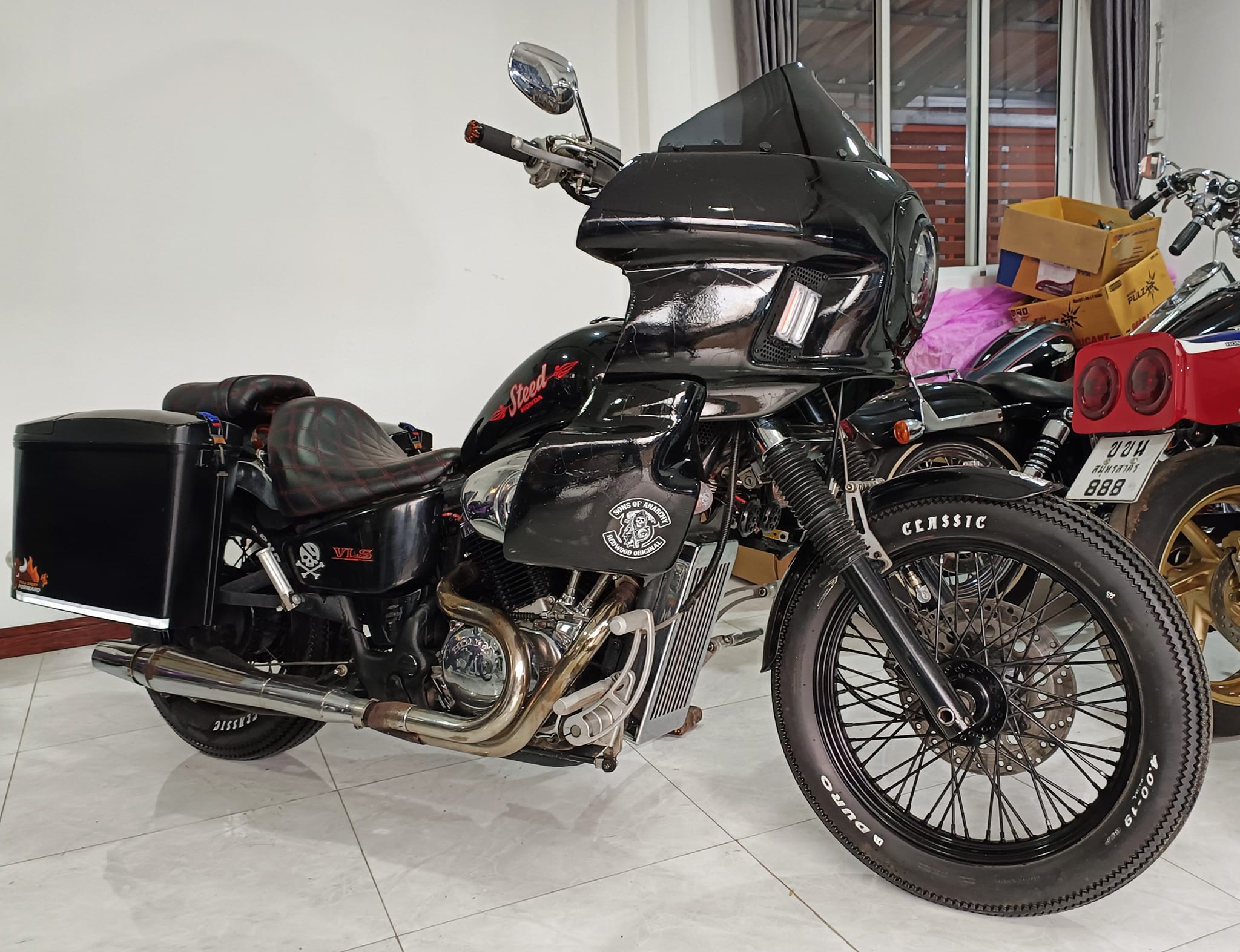 Steed 400 club style ทะเบียนแท้ Steed 400 club style ทะเบียนแท้