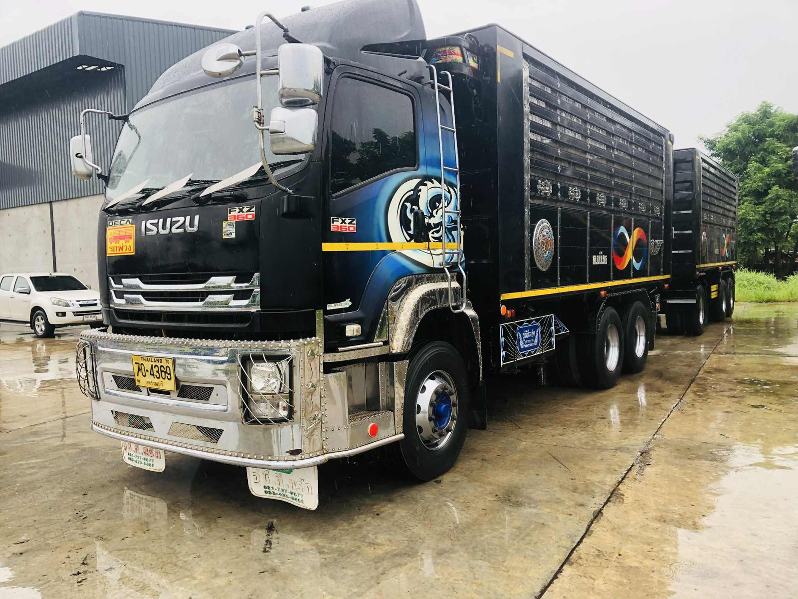 isuzu 360 แรงม้าแม่ลูกดำ