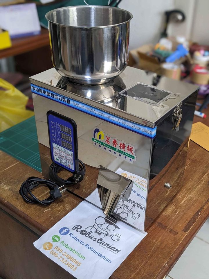 เครื่องบรรจุผง กาแฟ ชา หรืออื่นๆ มือสองสภาพดีใช้น้อย