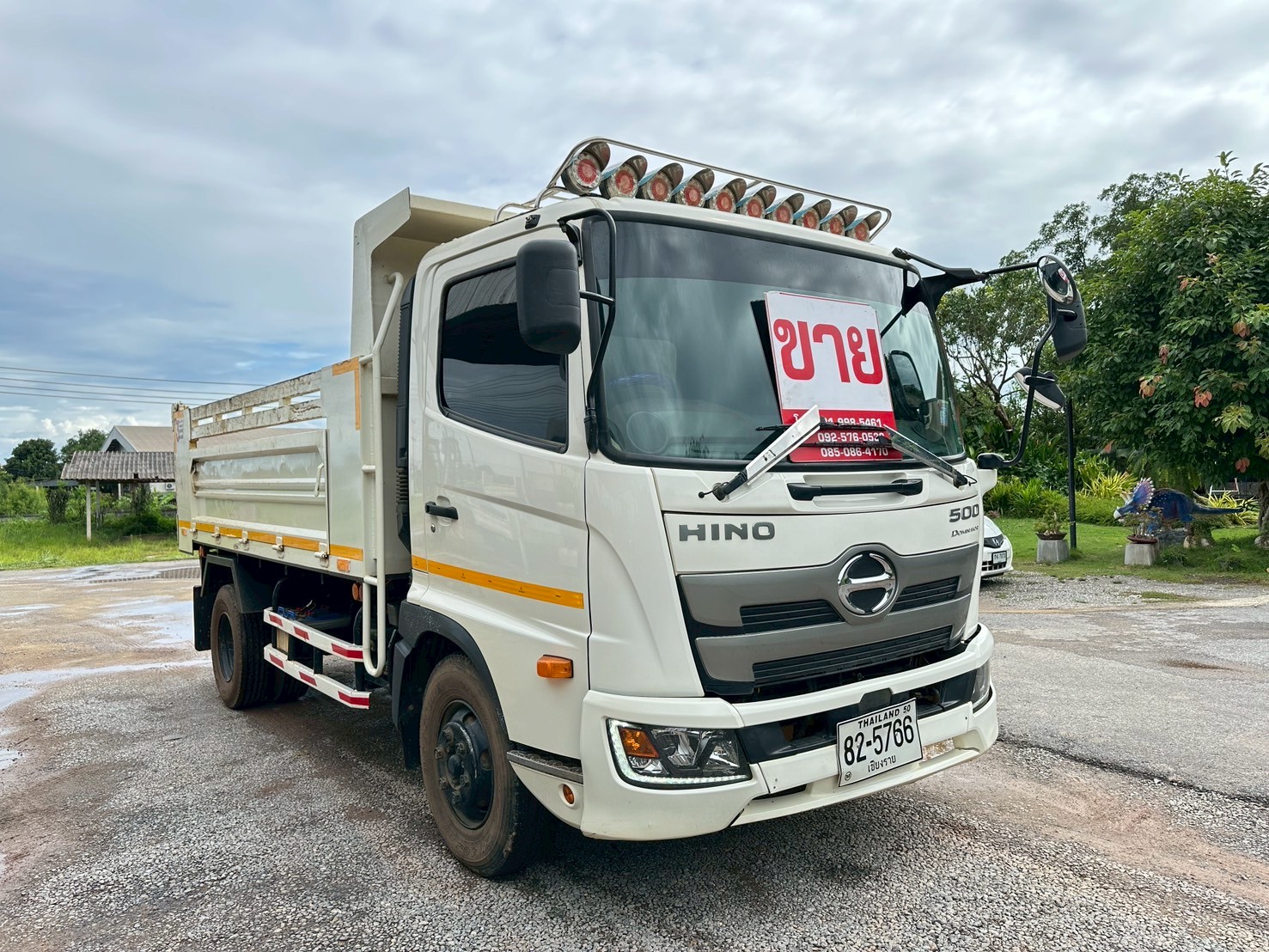 HINO FC9JE1A หกล้อดั้มพ์5คิว ไมล์แท้หลักหมื่น
