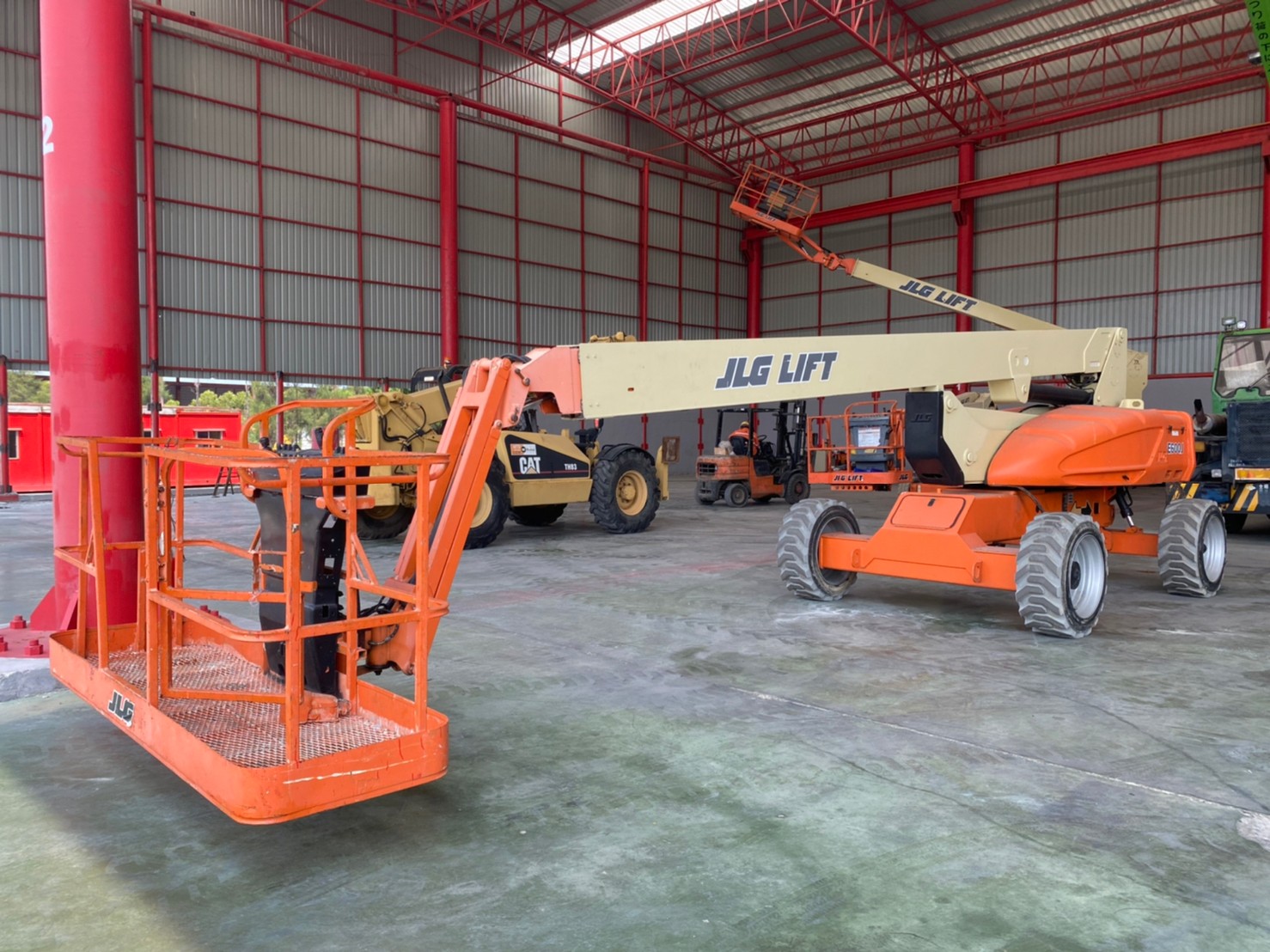 ขายรถกระเช้า JLG บูมตรง E600J สูง 18.36 เมตร มือสอง ขายรถกระเช้า JLG บูมตรง E600J สูง 18.36 เมตร มือสอง