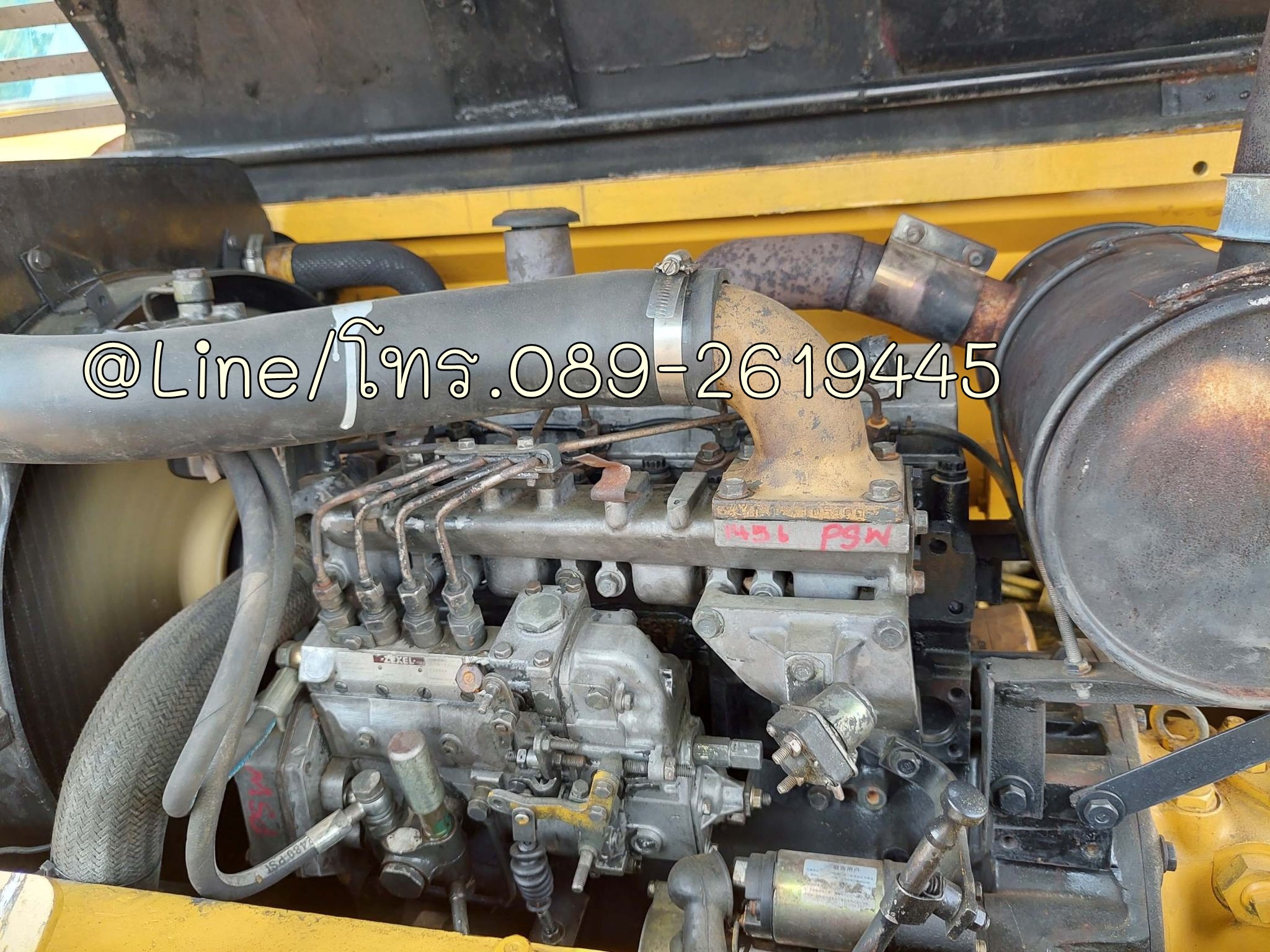 ขายรถขุดKOMATSU PC70-7 รถเก่านอก, เครื่องยนต์โคมัสสุ 4D95L ,จำนวน 4 สูบ คอนโทรลน้ำมัน ,ปั๊มนิ้ว, แทร