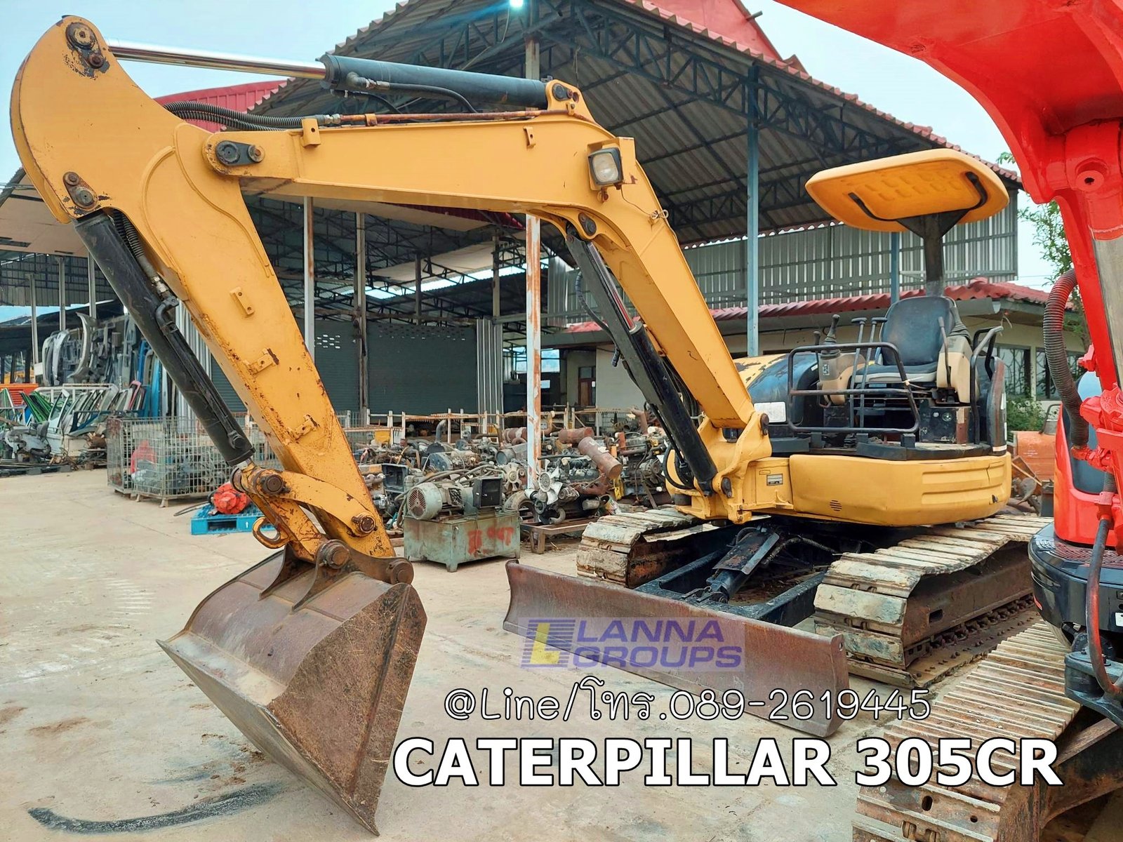 CATERPILLAR 305CR รถเดิมๆเก่านอก, เครื่องมิตซูบิชิK4N, จำนวน 4 สูบ, คอนโทรลสั้น, ปั้มนิ้ว, มีเอกสาร,ยังไม่เคยใช้งานในไทย CATERPILLAR 305CR รถเดิมๆเก่านอก, เครื่องมิตซูบิชิK4N, จำนวน 4 สูบ, คอนโทรลสั้น, ปั้มนิ้ว, มีเอกสาร,ยังไม่เคยใช้งานในไทย
