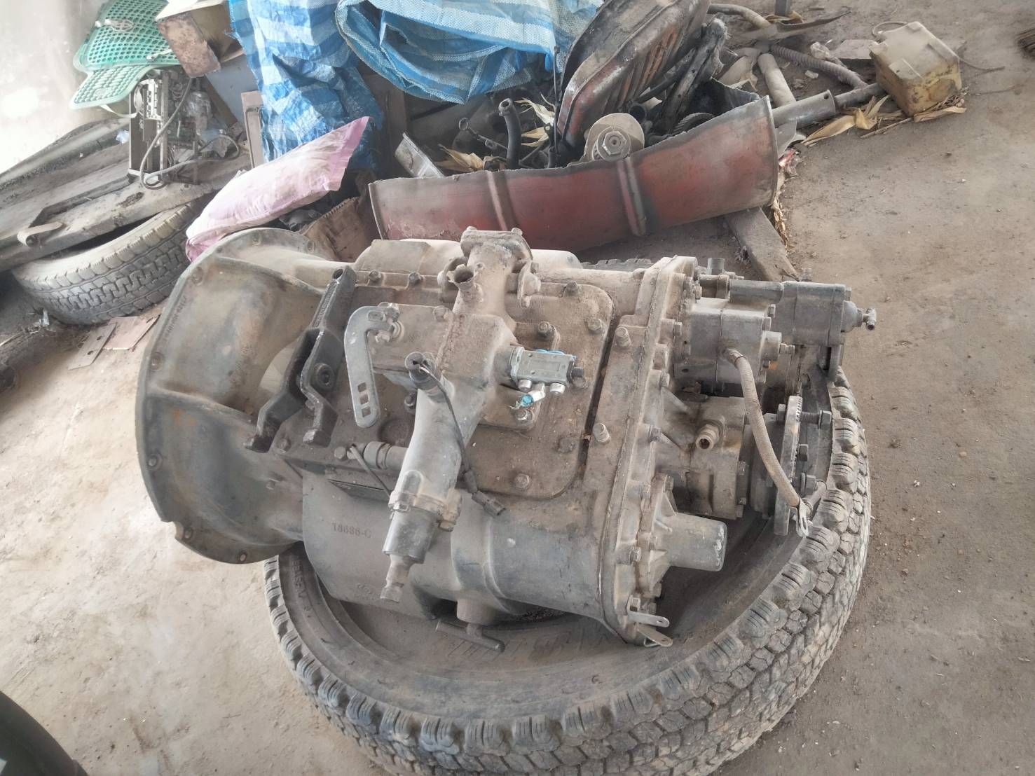 เกียร์ รถหัวลากCAMC รถปี 58 เกียร์ รถหัวลากCAMC รถปี 58