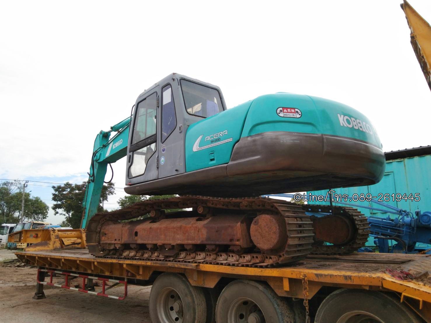 KOBELCO SK200-5 Super จอล่าง,เดิมๆเก่านอก,มีเอกสาร,ยังไม่เคยใช้ในไทย