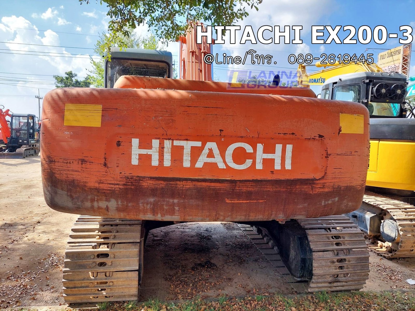 HITACHI EX200-3 เลขชั่วโมง 8,xxx มีแอร์, ไฟฟ้าครบ, เครื่องยนต์ ISUZU 6BD1 เก่านอก, มีเอกสาร,ยังไม่เค HITACHI EX200-3 เลขชั่วโมง 8,xxx มีแอร์, ไฟฟ้าครบ, เครื่องยนต์ ISUZU 6BD1 เก่านอก, มีเอกสาร,ยังไม่เค