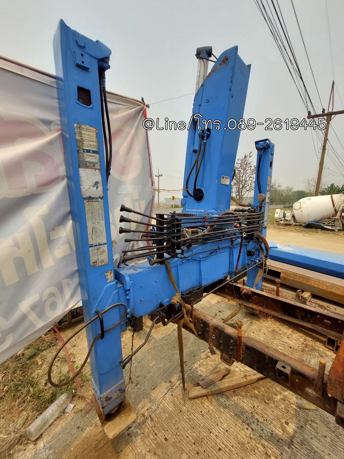 TADANO 3 ตัน ขาสูง ท้องวี, 3ปลอก, 2ชัก, มีปั๊ม, มีตะขอ, สินค้าเดิมเก่านอก ทำสี TADANO 3 ตัน ขาสูง ท้องวี, 3ปลอก, 2ชัก, มีปั๊ม, มีตะขอ, สินค้าเดิมเก่านอก ทำสี