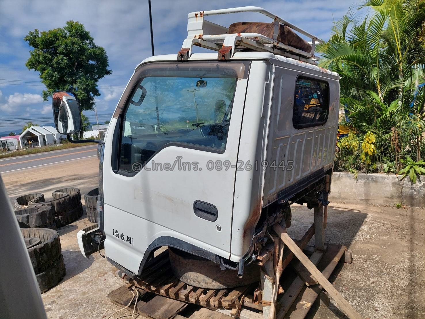 หัวเก๋ง ISUZU N่KR81 ระบบไฟ 24V. ,รุ่นยกหัวได้ สินค้าเดิมๆเก่านอก, ยังไม่เคยใช้ในไทย