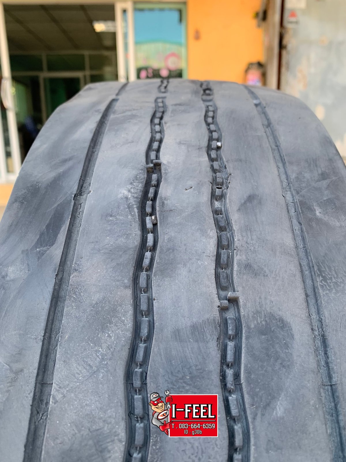 ยางมือ2 พร้อมใช้ Bridgestone 8.25r16 รุ่น r156 คละปี มี 5เส้น