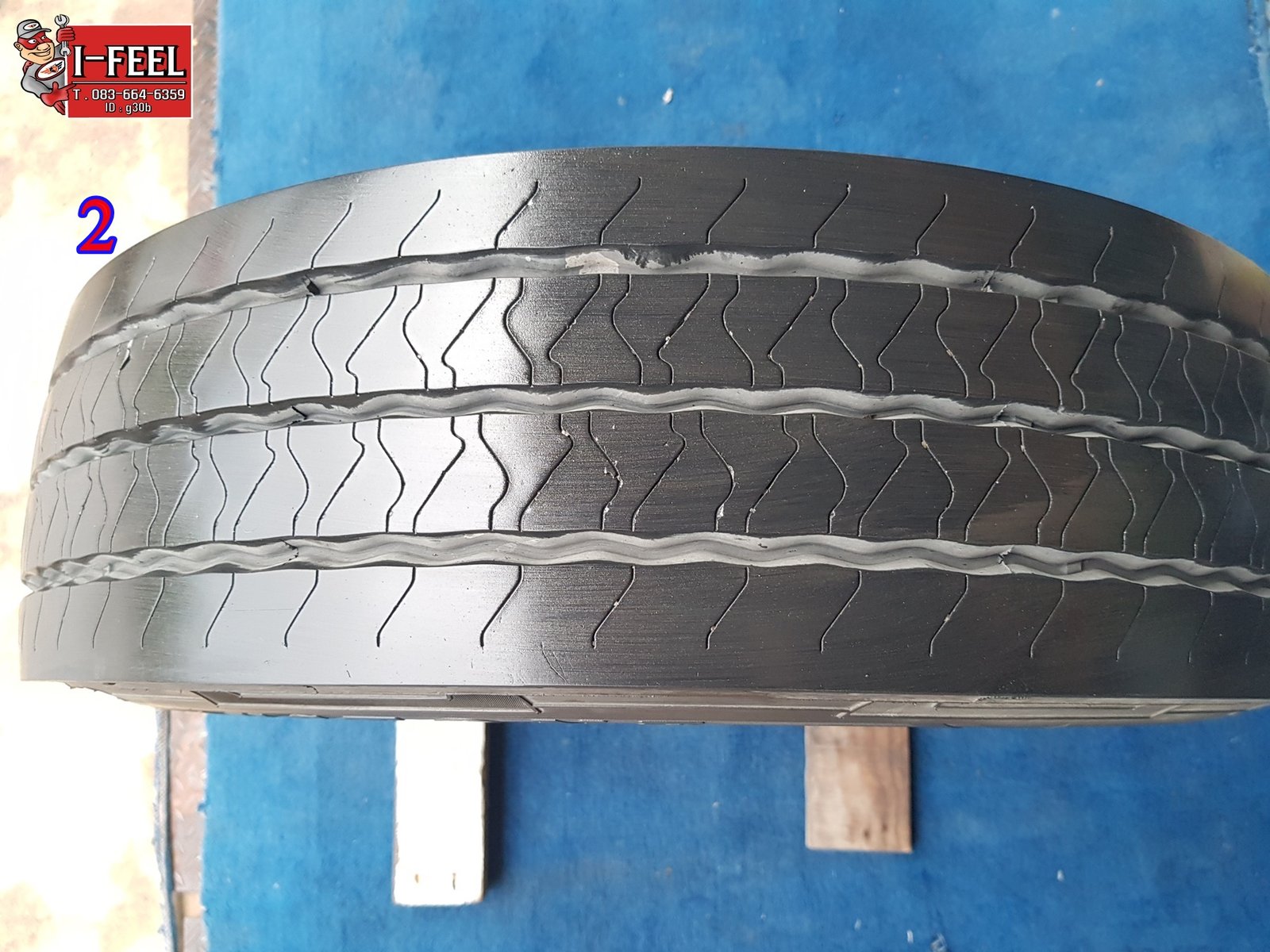 Radial Tire มือ2 ใช้แล้ว ใช้สำหรับรถบรรทุกและรถโดยสาร ขนาดกลาง