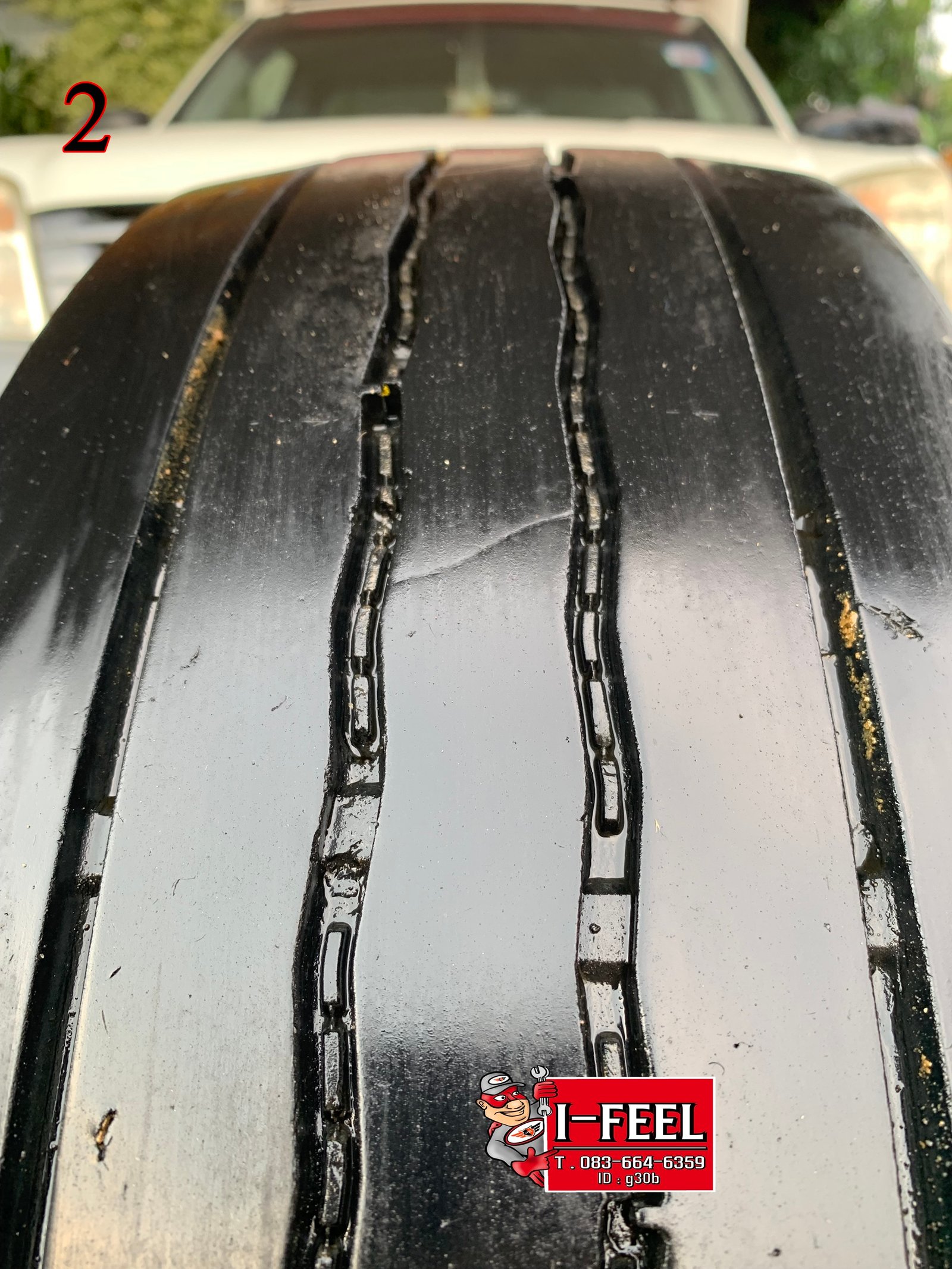 Radial Tire มือ2 ใช้แล้ว ใช้สำหรับรถบรรทุกและรถโดยสาร ขนาดกลาง