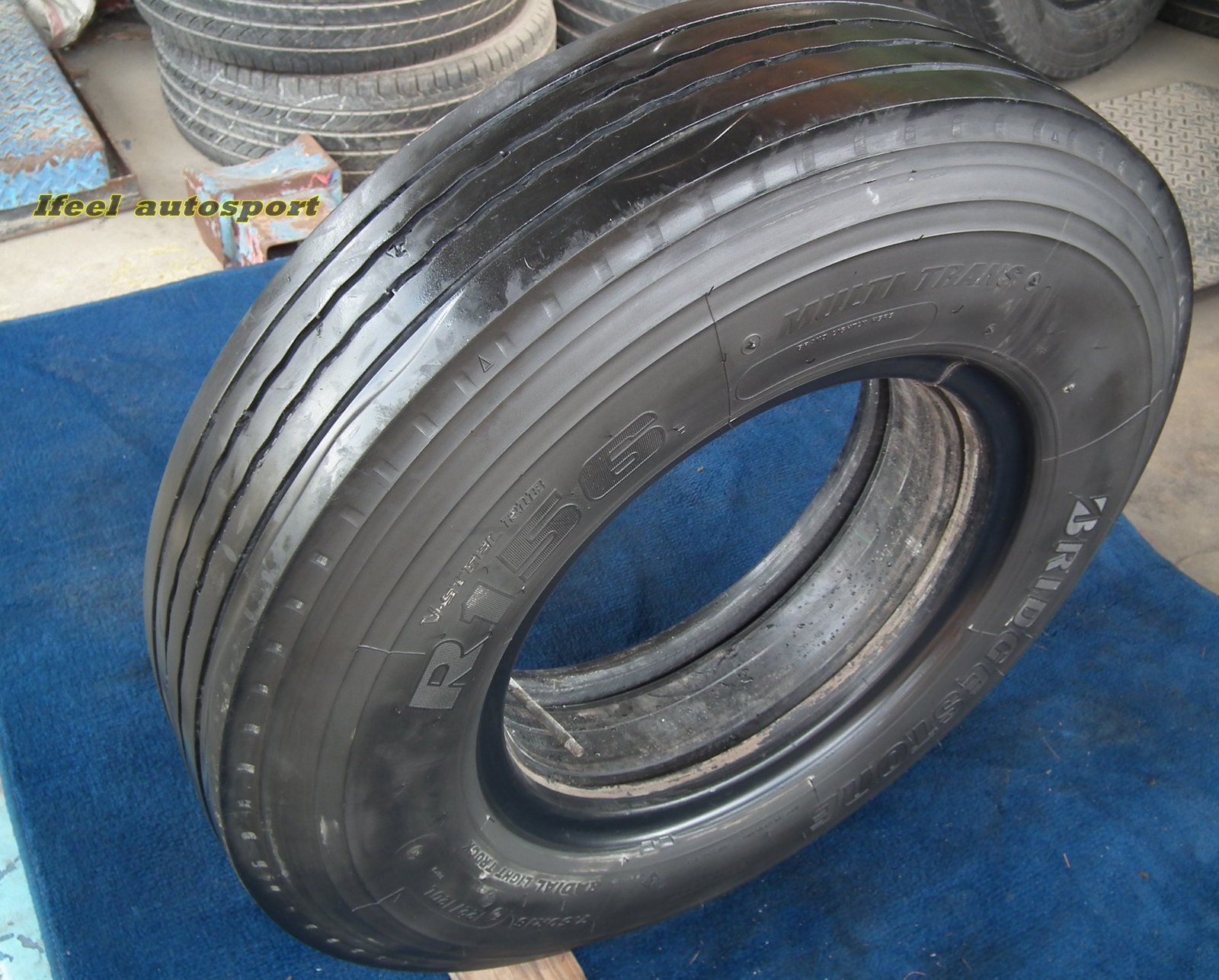 ยางมือ2 BS รถไซส์กลางใช้แล้ว 7.50r16 radial 5เส้น 2,150฿ ปี2016