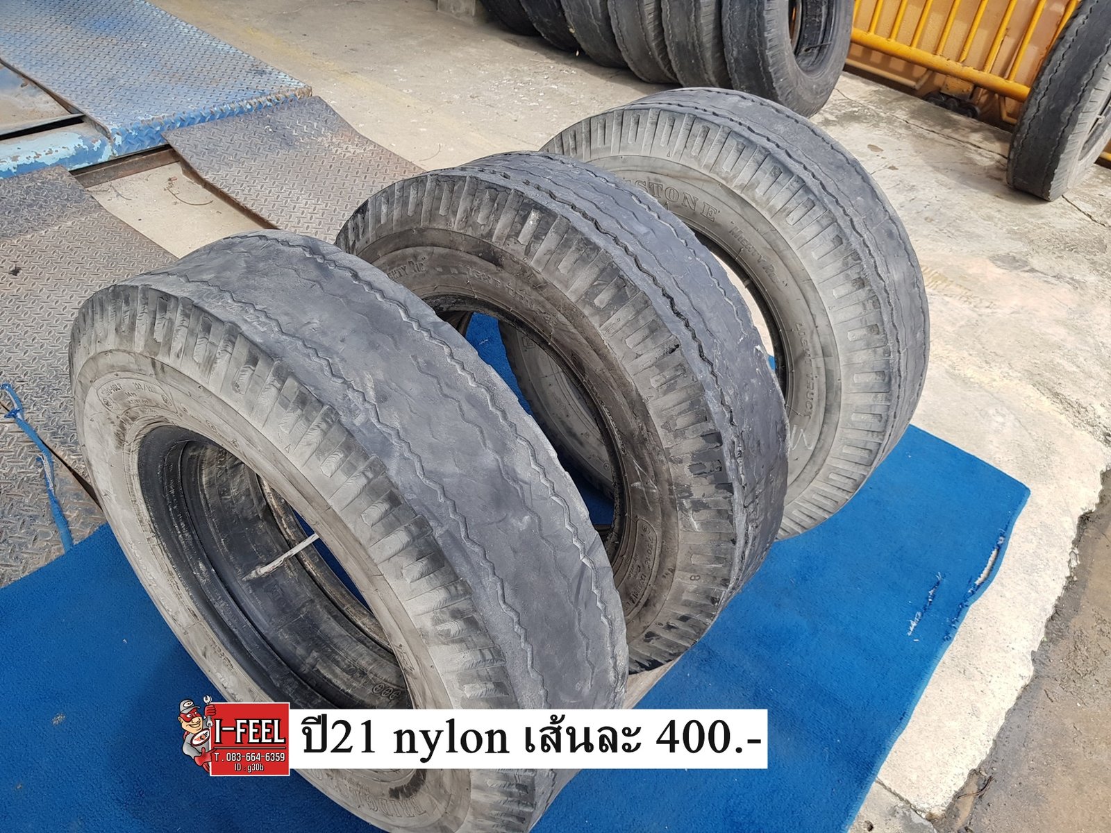 ยางเก่ารถบรรทุก BS 7.50r16 mr ยางในรองครบ ชุดมี 9เส้นปี22และปี21 ยางเก่ารถบรรทุก BS 7.50r16 mr ยางในรองครบ ชุดมี 9เส้นปี22และปี21
