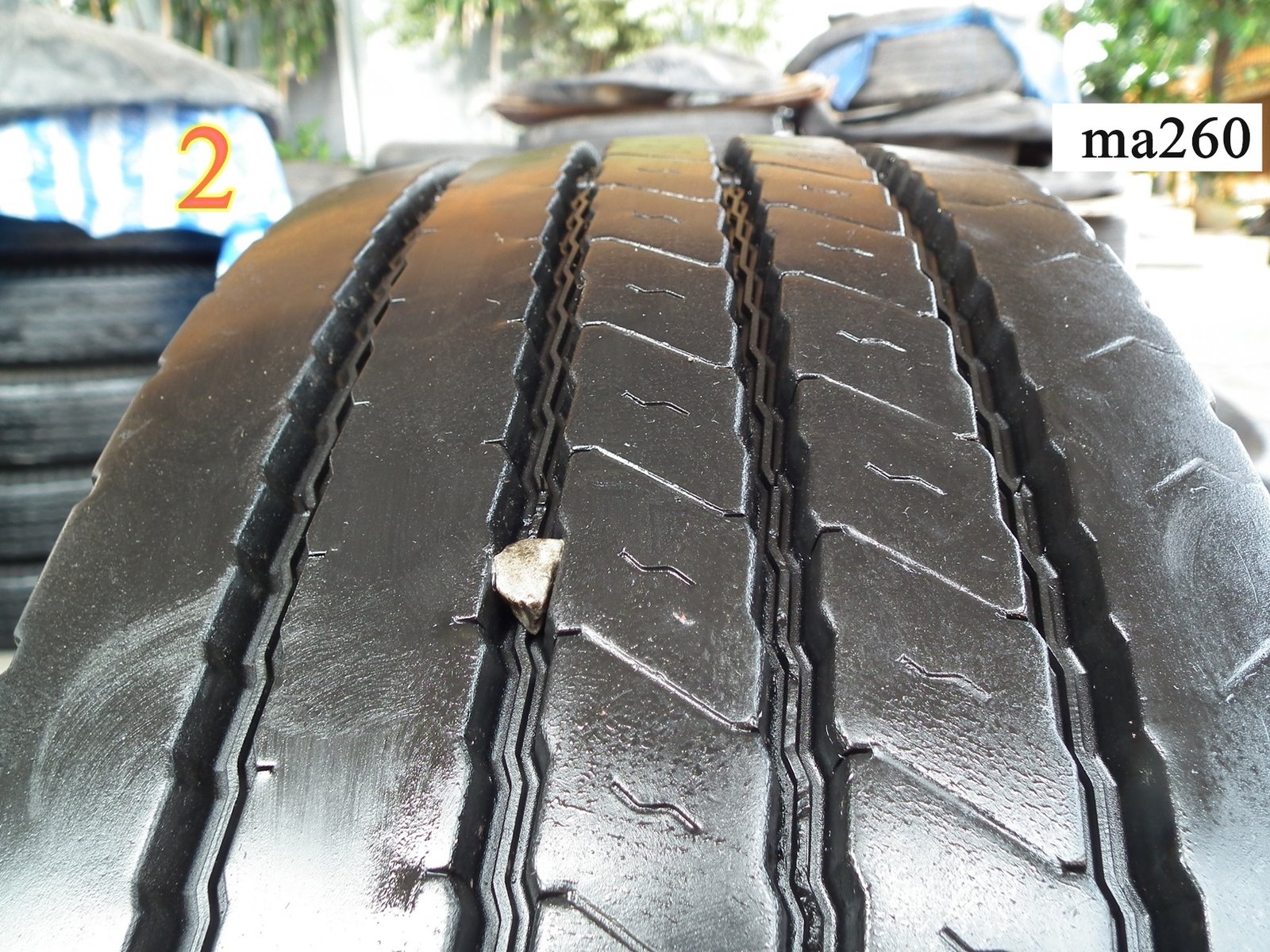 Radial ใช้แล้ว 215-75r17.5 maxxis มี 8เส้น คละปีผลิต มี 2รุ่น