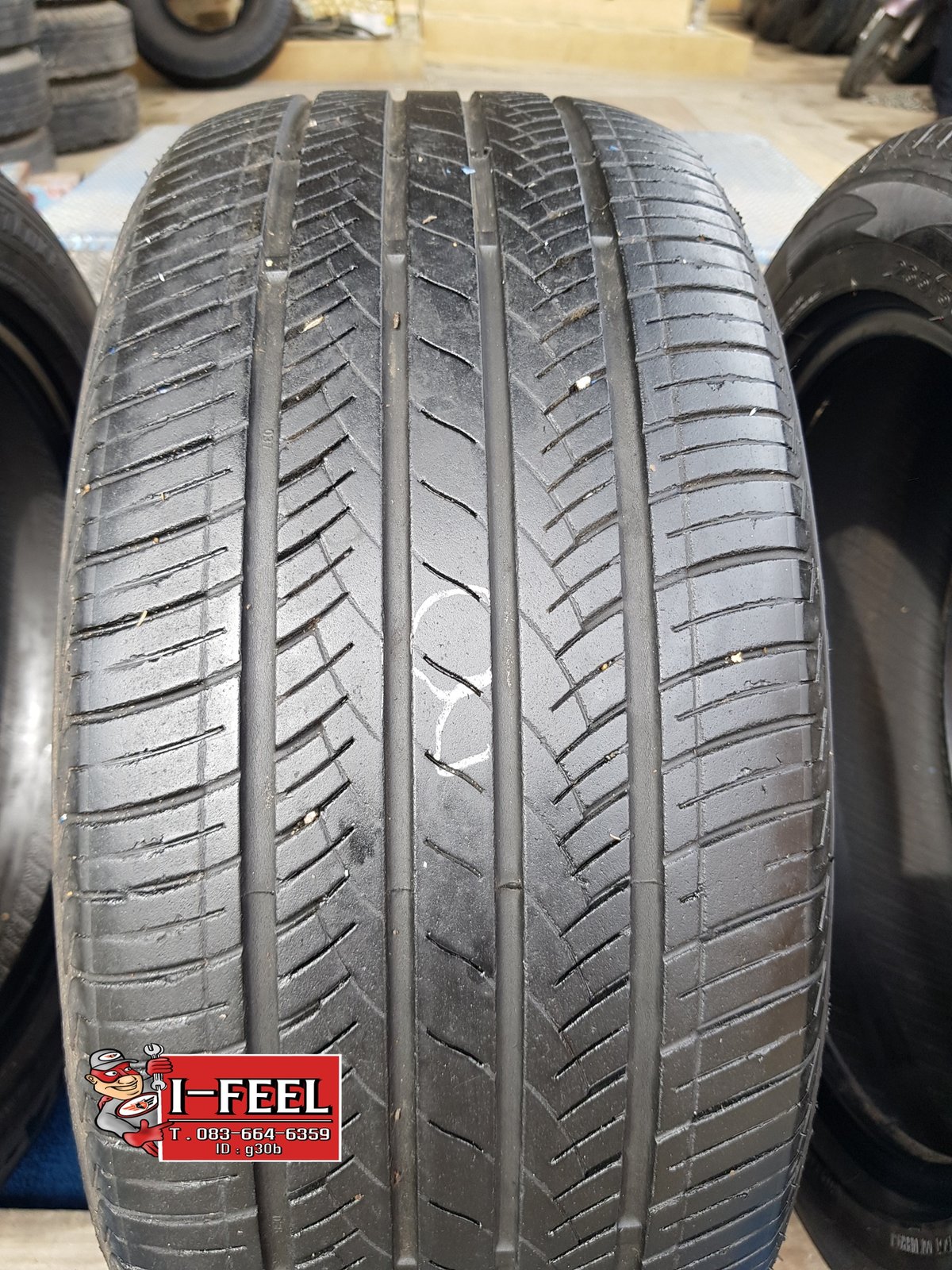 ยางWestlake 235-50R18 ปี2020 ไม่ปะ สภาพดี มี 4เส้น1,600บาท รับเอง