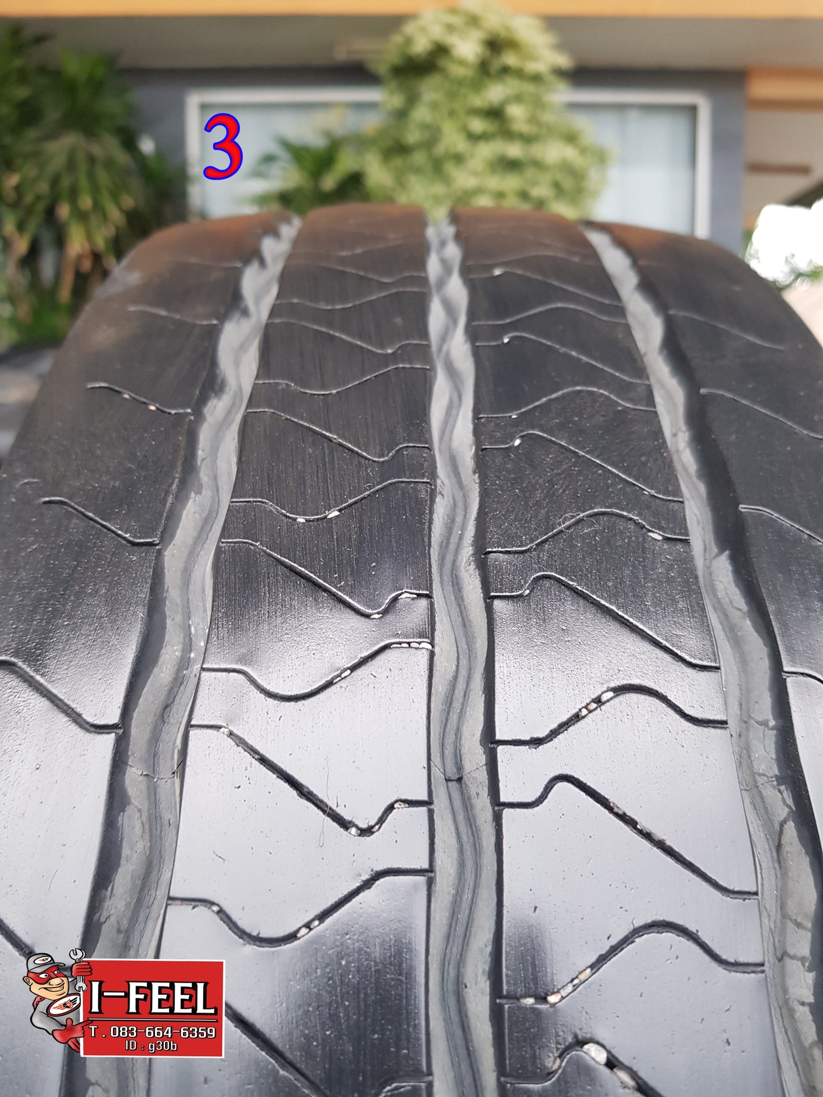 Radial Tire มือ2 ใช้แล้ว ใช้สำหรับรถบรรทุกและรถโดยสาร ขนาดกลาง