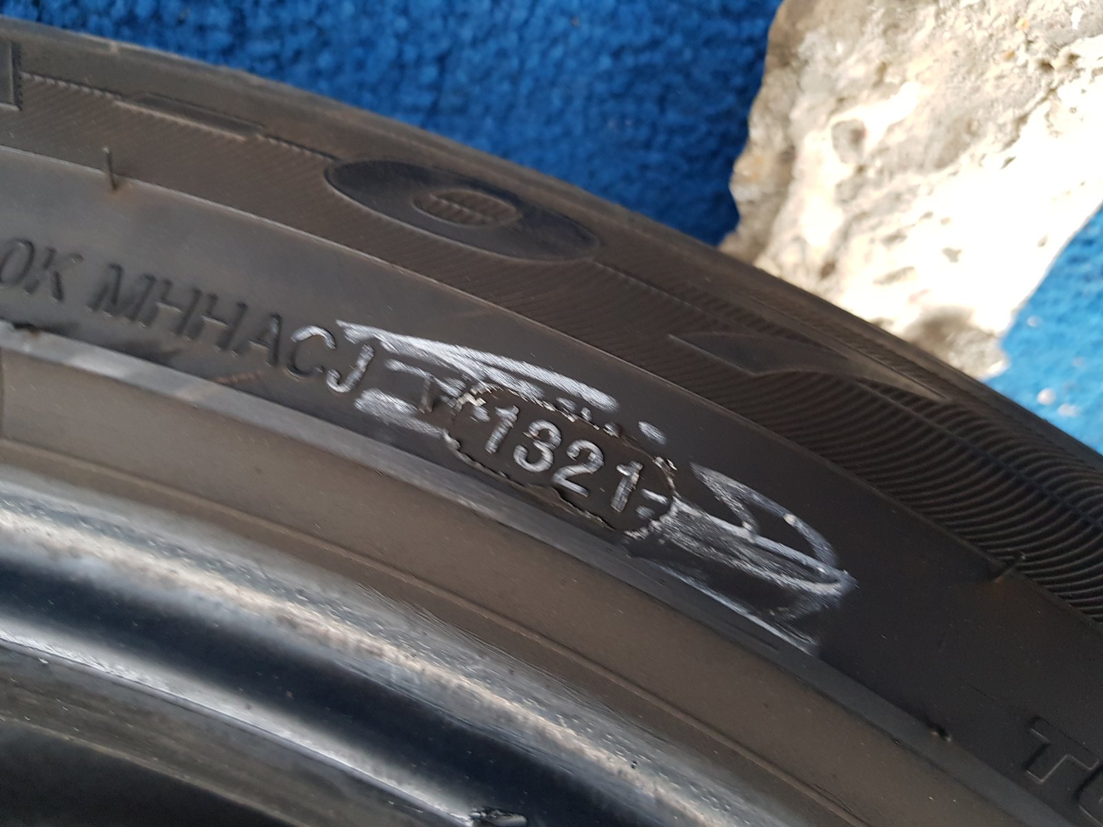ยางWestlake 235-50R18 ปี2020 ไม่ปะ สภาพดี มี 4เส้น1,600บาท รับเอง
