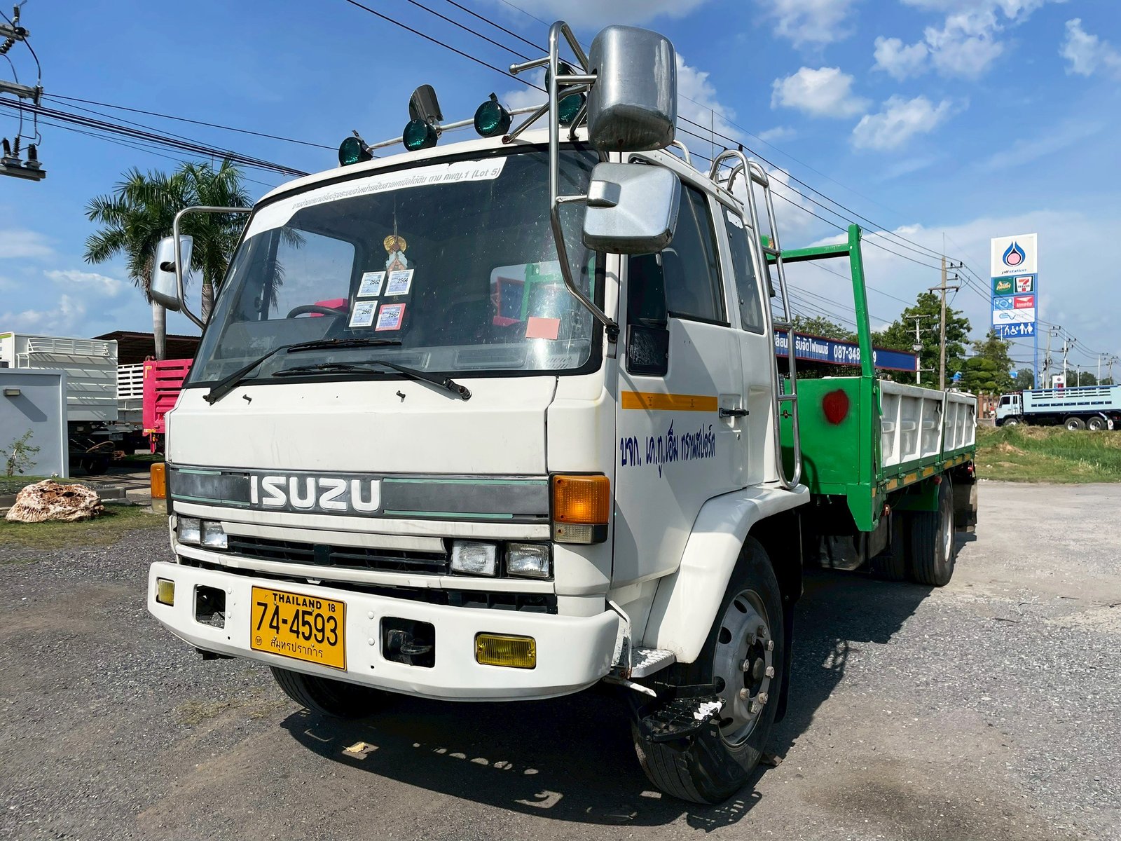 กระบะ 6 ล้อ เอนกประสงค์ ISUZU FTR32 195 แรง ปี 38