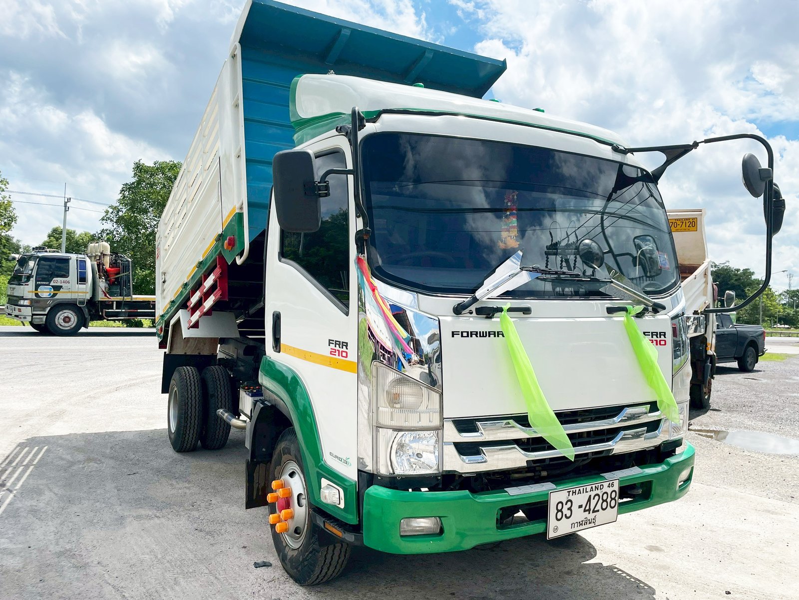 6 ล้อ ดั้ม เขียวเหนี่ยวทรัพย์ มาแล้ว 🚛 ISUZU FRR90 210 แรง ปี 52 6 ล้อ ดั้ม เขียวเหนี่ยวทรัพย์ มาแล้ว 🚛 ISUZU FRR90 210 แรง ปี 52