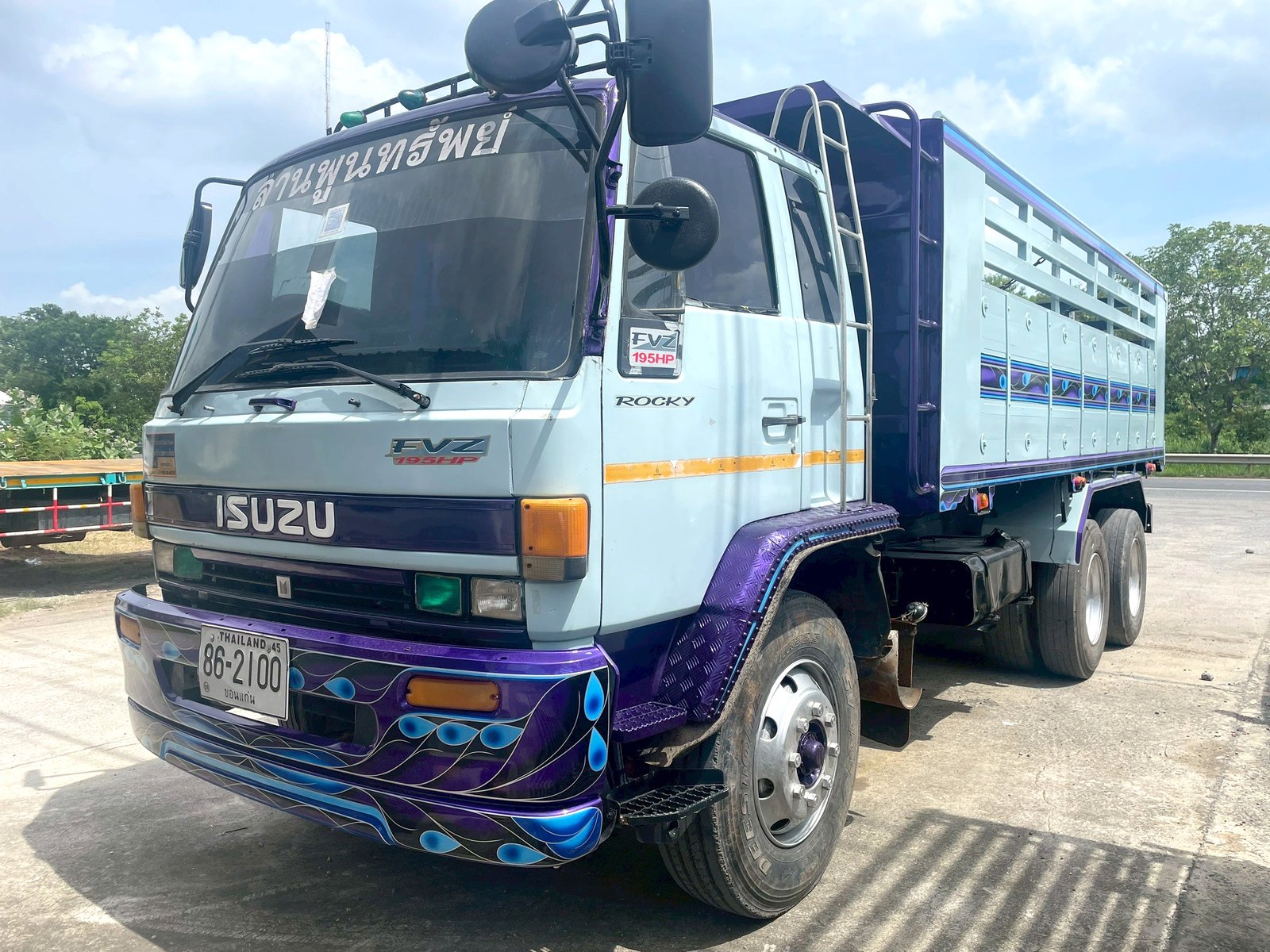 10 ล้อดั้ม ISUZU FVM32 195 แรง ปี 38