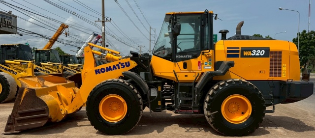 ขายรถตักล้อยาง KOMATSU WA320-8 ปี 2022 พร้อมใช้ มีVDOการทำงานครับ