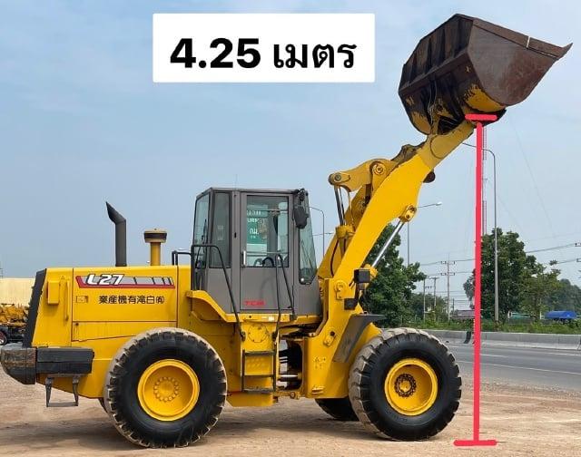 ขายรถตักล้อยาง TCM L27-3 แขนยาวพิเศษ นำเข้าจากญี่ปุ่น พร้อมใช้ มีVDOการทำงานครับ