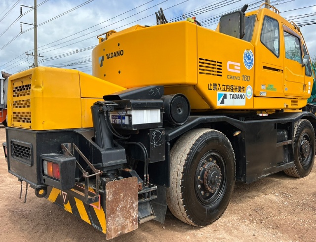 ขายรถเครน TADANO TR160M-3 ขนาด 16 ตัน ปี 1999 นำเข้าจากญี่ปุ่น พร้อมใช้ มีVDOการทำงานครับ