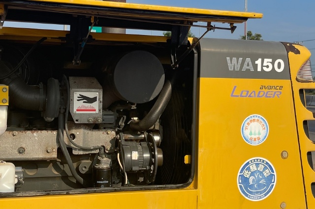 ขายรถตักล้อยาง KOMATSU WA150-3E นำเข้าจากญี่ปุ่น พร้อมใช้ มีVDOการทำงานครับ