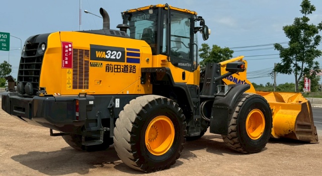ขายรถตักล้อยาง KOMATSU WA320-8 ปี 2022 พร้อมใช้ มีVDOการทำงานครับ