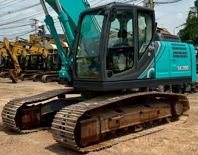 ขายรถขุด KOBELCO SK200 MARK 10 ปี 2018 พร้อมใช้ มีVDOการทำงานครับ
