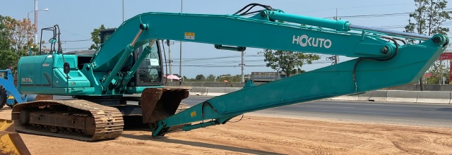 ขายรถขุด KOBELCO SK210LC MARK 9 ปี 2014 บูมยาว 15 เมตร นำเข้าจากญี่ปุ่น พร้อมใช้ มีVDOการทำงานครับ
