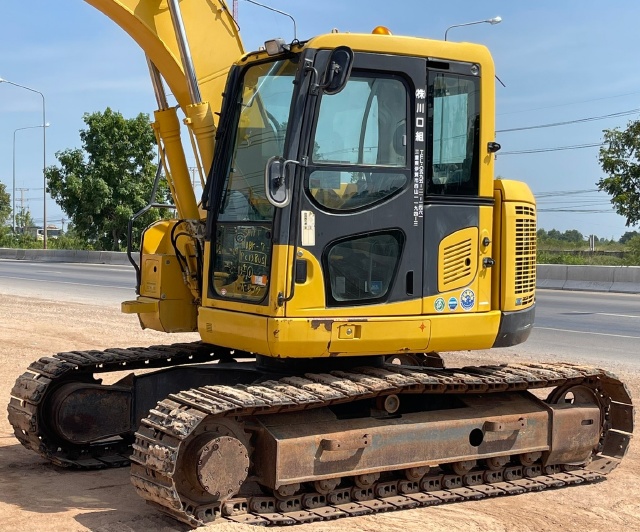 ขายรถขุด KOMATSU PC138US-8 ปี 2012 นำเข้าจากญี่ปุ่น พร้อมใช้ มีVDOการทำงานครับ