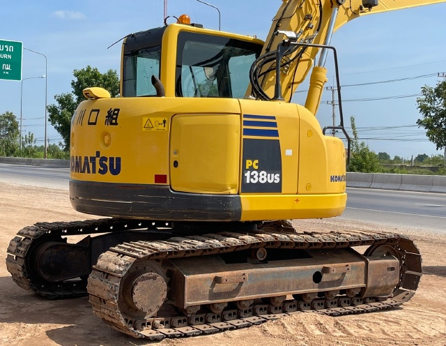 ขายรถขุด KOMATSU PC138US-8 ปี 2012 นำเข้าจากญี่ปุ่น พร้อมใช้ มีVDOการทำงานครับ