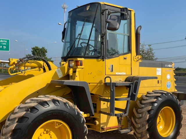 ขายรถตักล้อยาง KOMATSU WA150-3E นำเข้าจากญี่ปุ่น พร้อมใช้ มีVDOการทำงานครับ