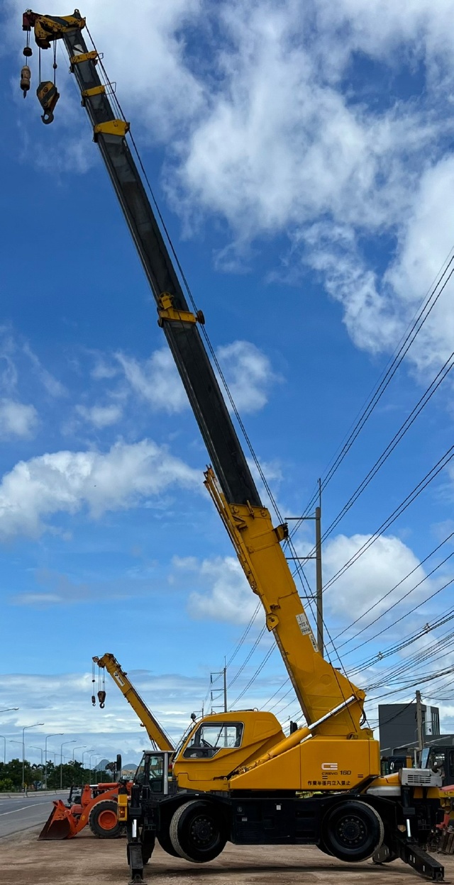 ขายรถเครน TADANO TR160M-3 ขนาด 16 ตัน ปี 1999 นำเข้าจากญี่ปุ่น พร้อมใช้ มีVDOการทำงานครับ