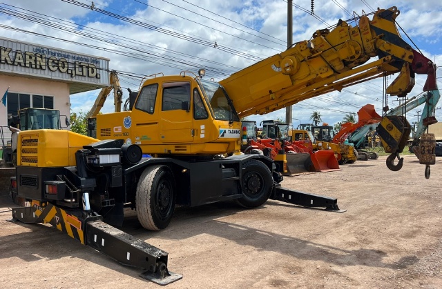 ขายรถเครน TADANO TR160M-3 ขนาด 16 ตัน ปี 1999 นำเข้าจากญี่ปุ่น พร้อมใช้ มีVDOการทำงานครับ