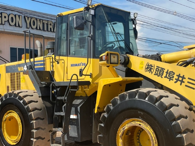 ขายรถตักล้อยาง KOMATSU WA480-6 ปี 2013 นำเข้าจากญี่ปุ่น พร้อมใช้ มีVDOการทำงานครับ