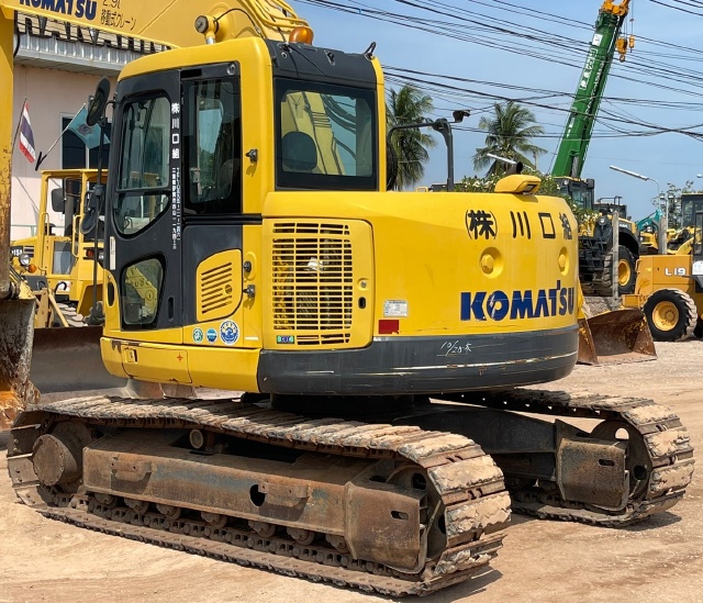 ขายรถขุด KOMATSU PC138US-8 ปี 2012 นำเข้าจากญี่ปุ่น พร้อมใช้ มีVDOการทำงานครับ