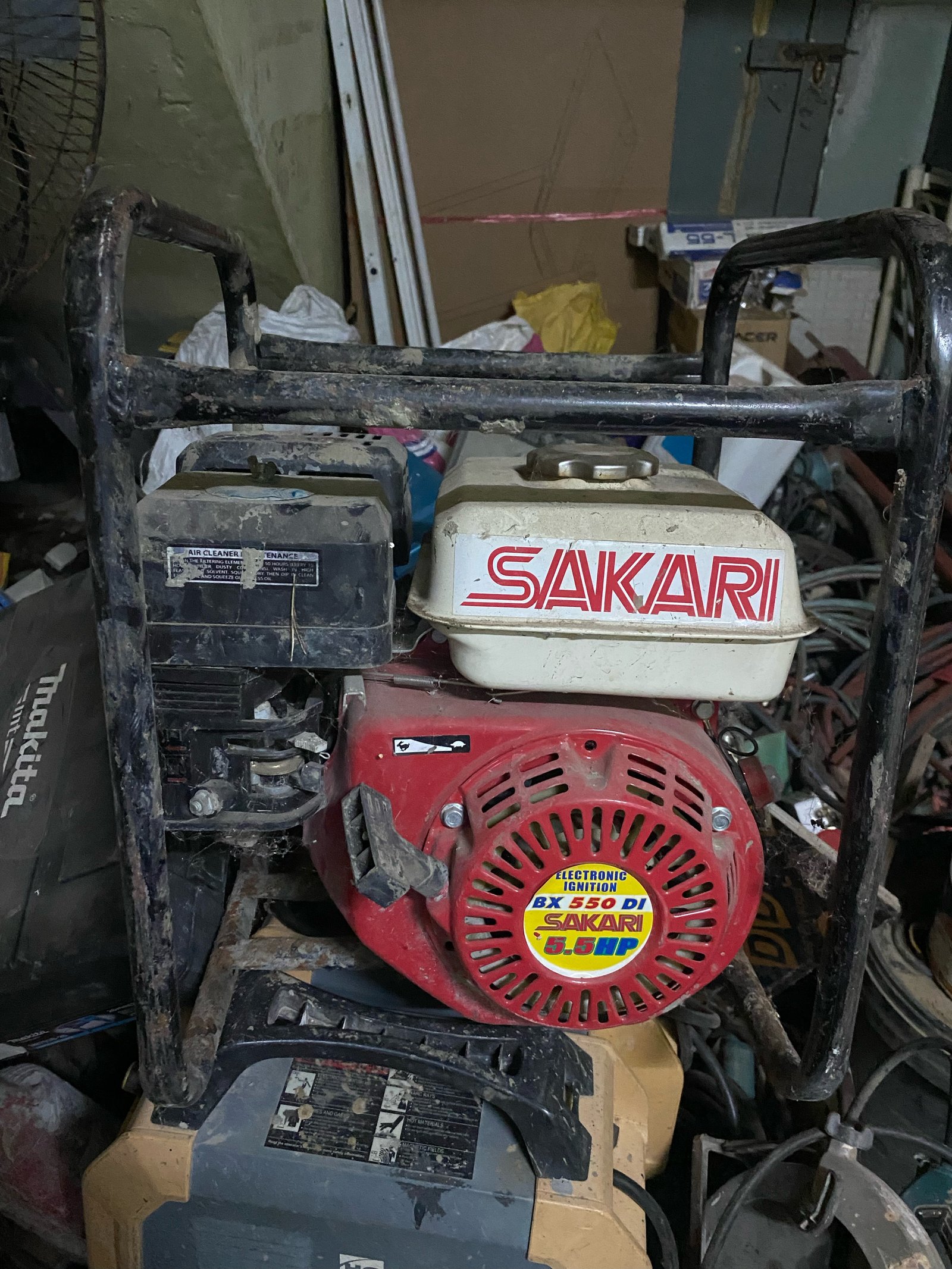 ขายเครื่องจี้คอนกรีต SAKARI 5.5 แรงม้า