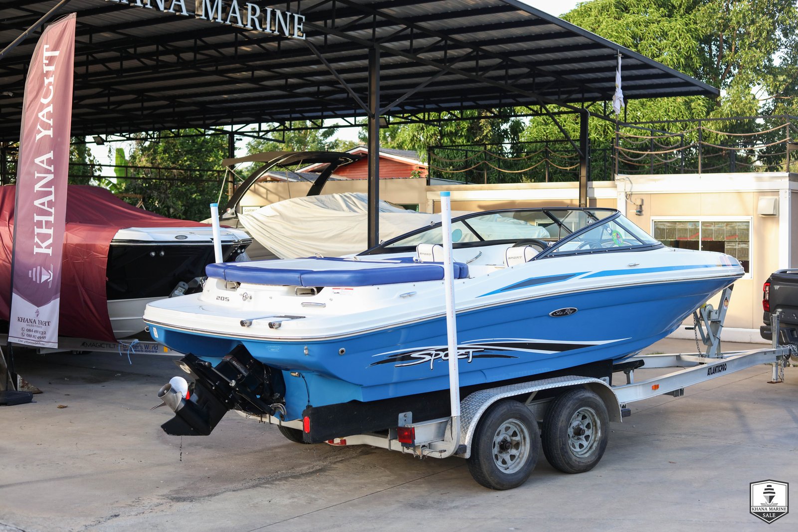 ขายเรือ 2012 Sea Ray 205 Sport | MerCruiser 4.3L MPI ขายเรือ 2012 Sea Ray 205 Sport | MerCruiser 4.3L MPI