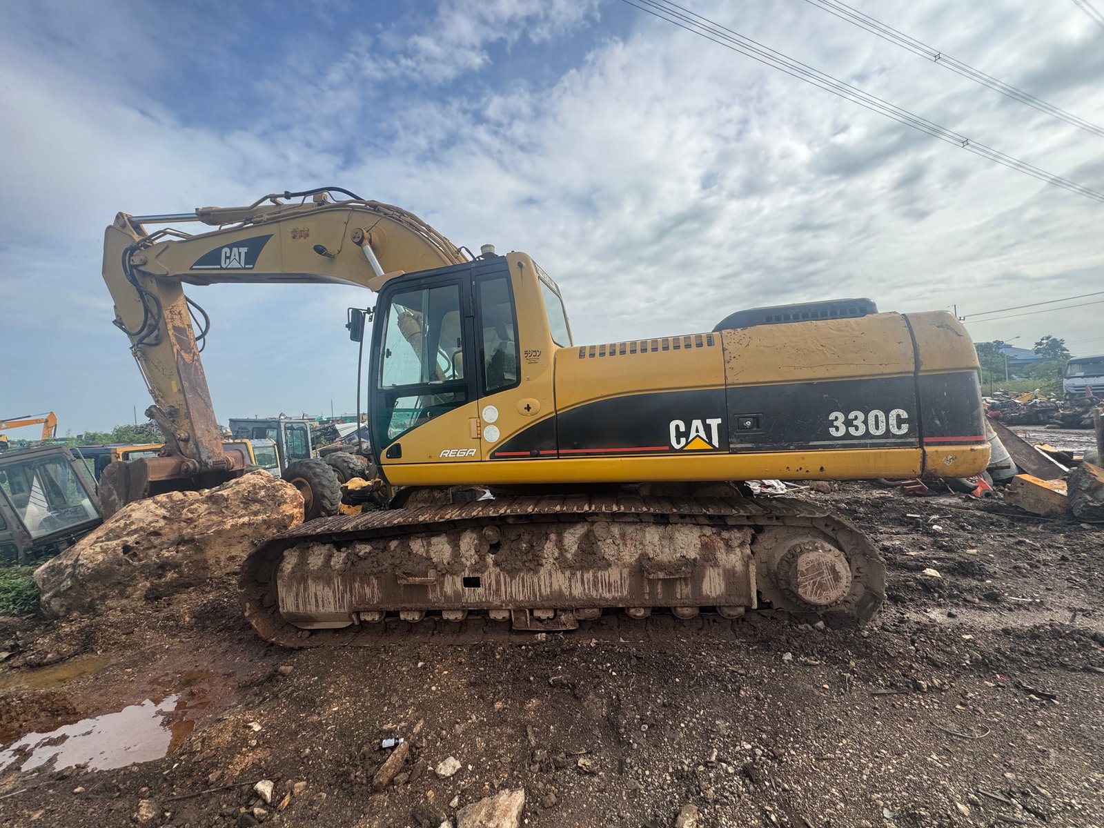 แบคโคCAT330C ใช้งานน้อย