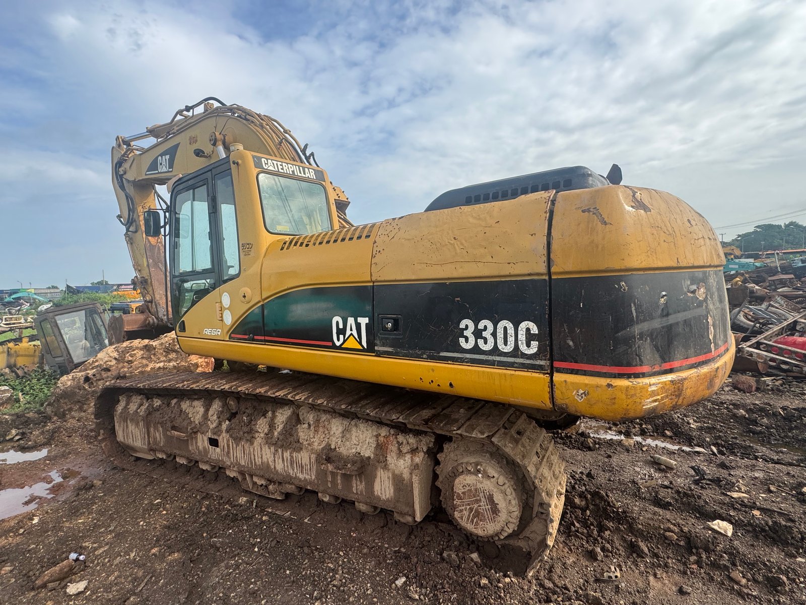 แบคโคCAT330C ใช้งานน้อย
