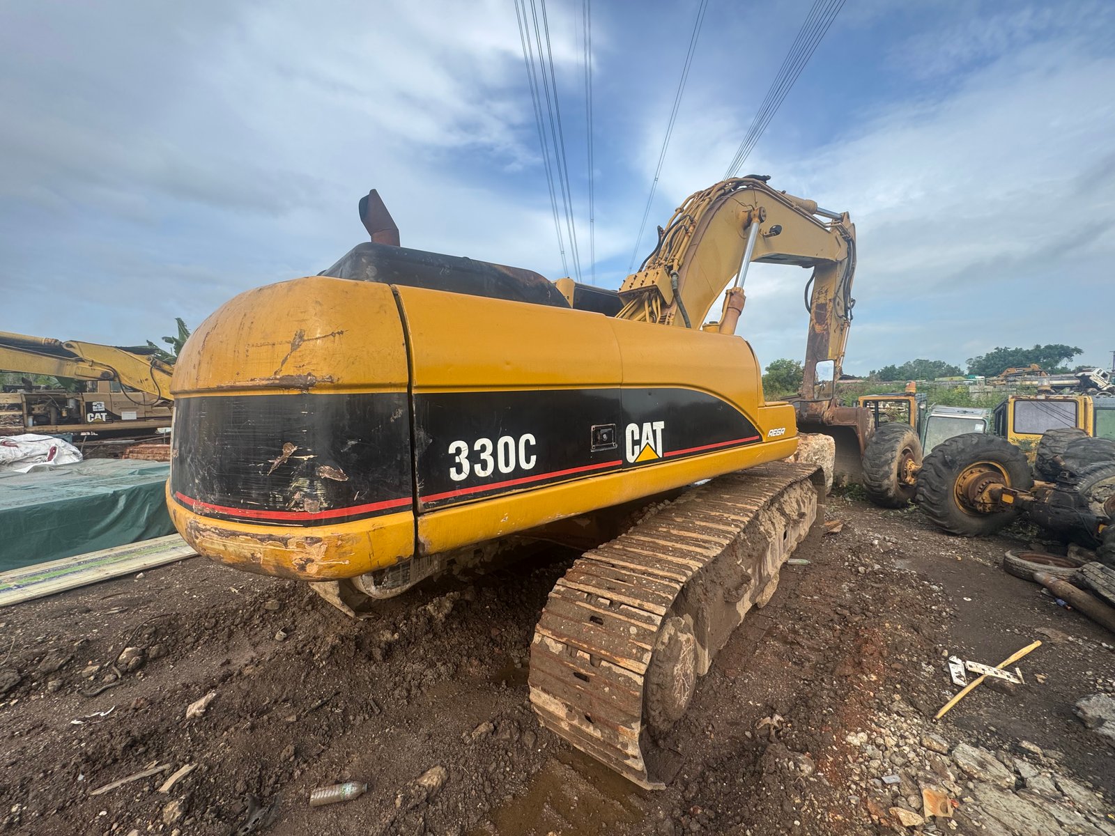 แบคโคCAT330C ใช้งานน้อย