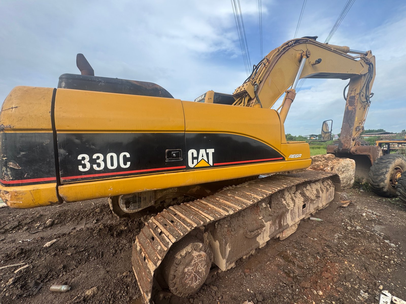 แบคโคCAT330C ใช้งานน้อย