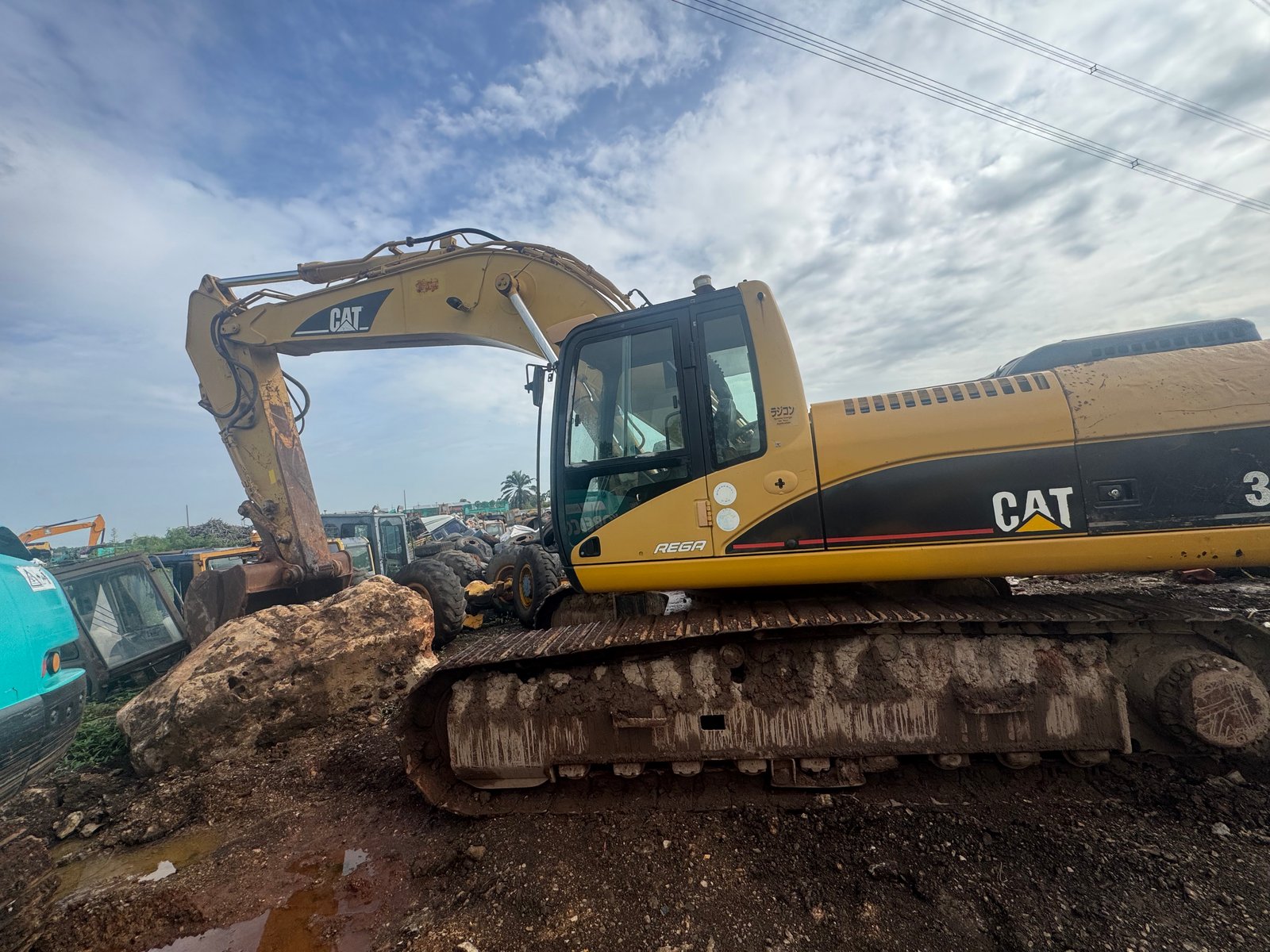 แบคโคCAT330C ใช้งานน้อย