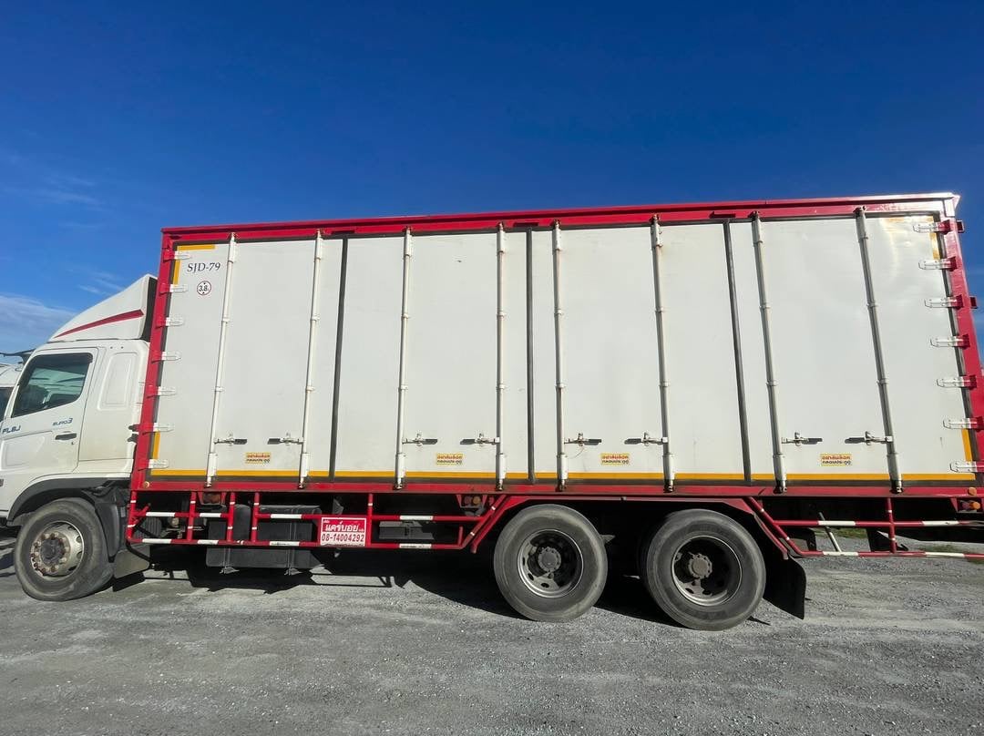 สิบล้อตู้สิบบาน HINO FL8J 260แรง ปี 64 (6944)