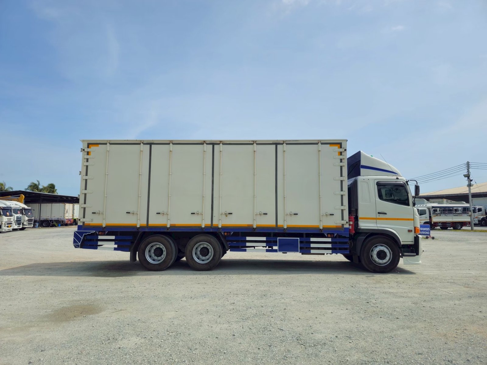 สิบล้อตู้สิบบาน HINO FL8J 260แรง ปี 65 (9027)